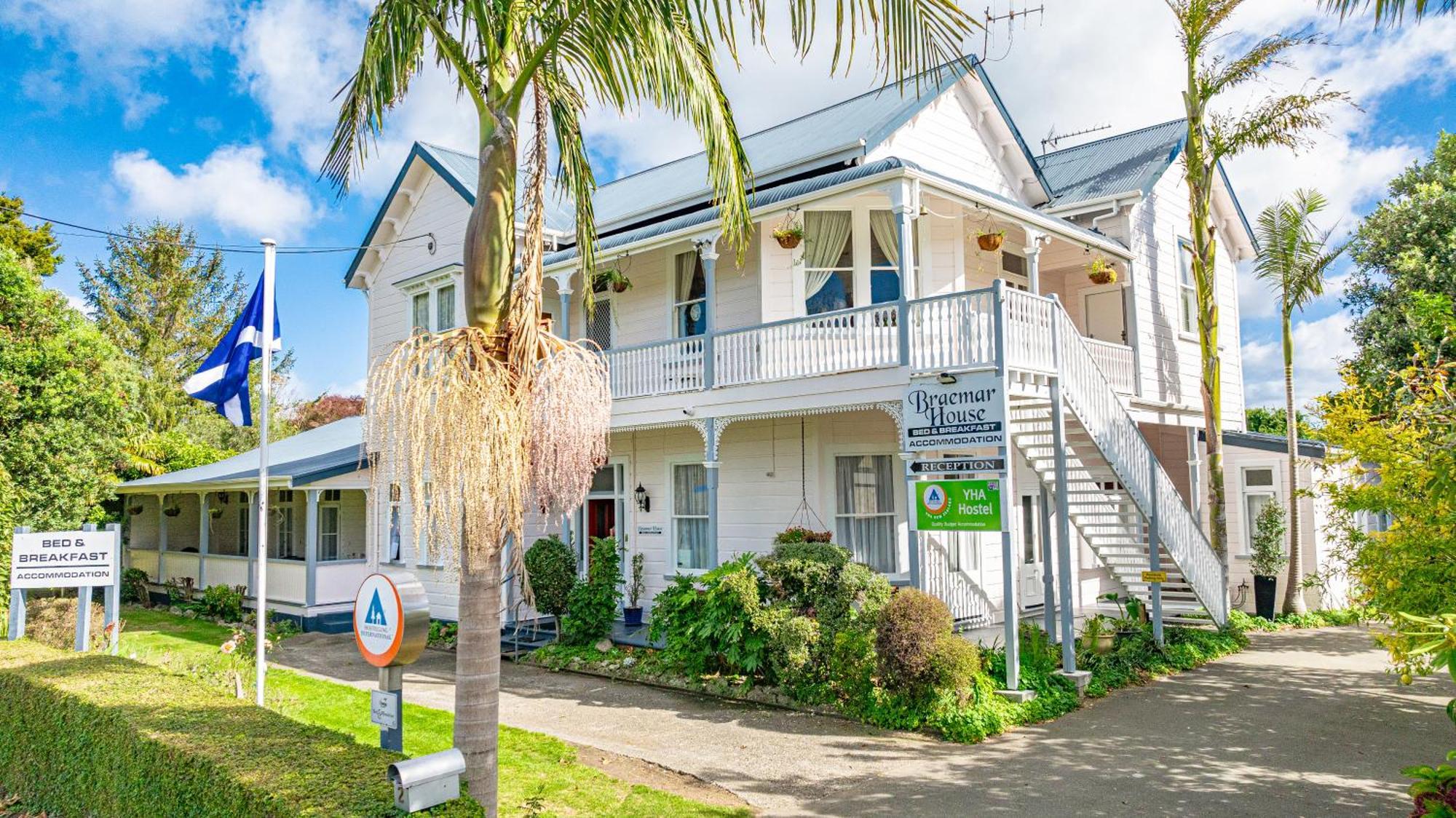 Braemar House B&B And Yha Hostel Whanganui Eksteriør bilde